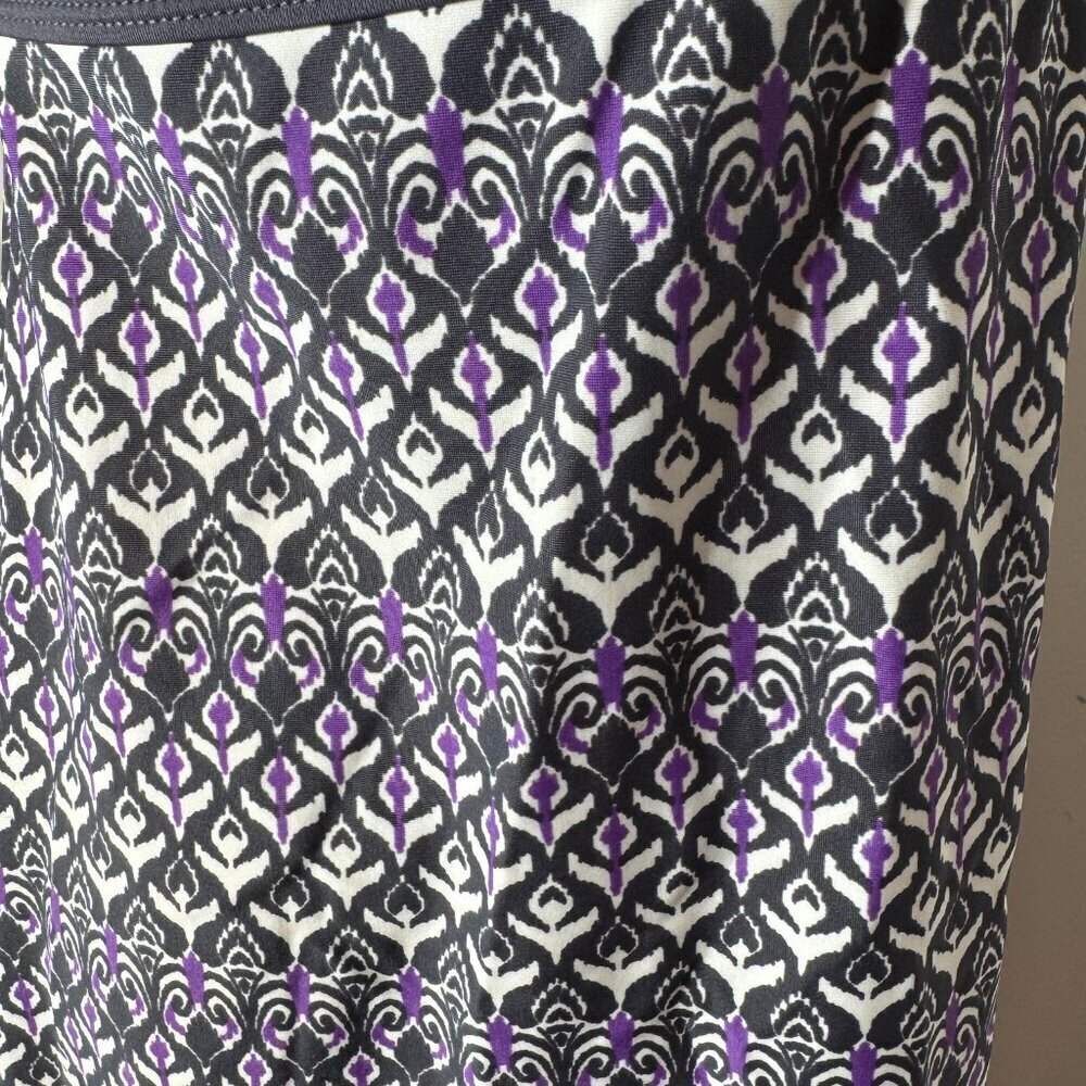 Athleta Bombay Shorebreak Racerback Swim Dress Purple/Gray Size Medium - Picture 5 of 8